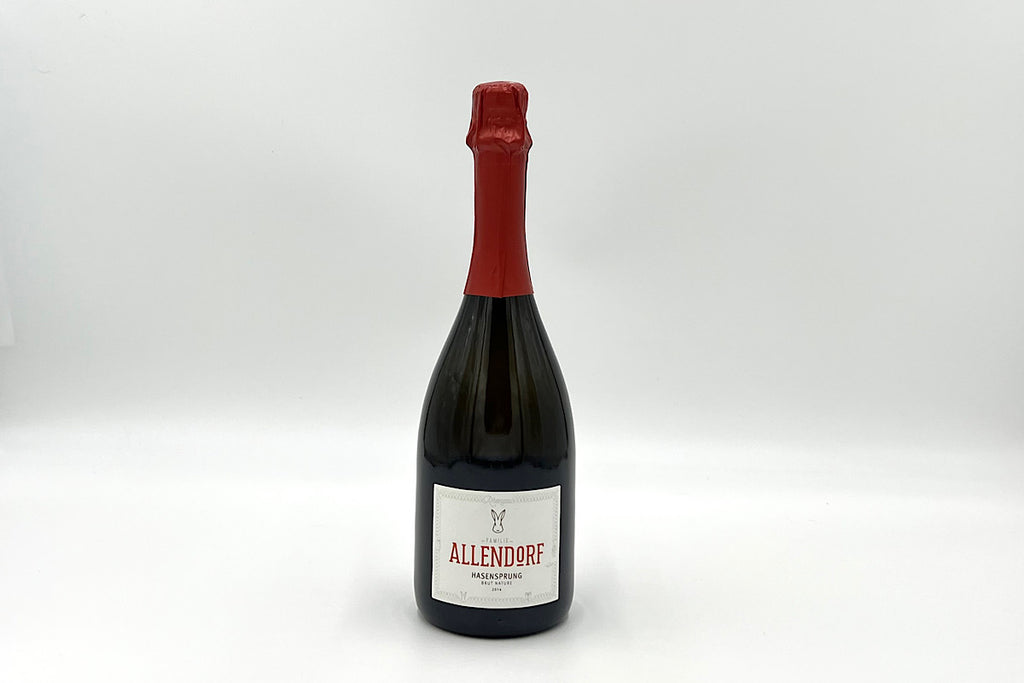 Familie Allendorf Hasensprung Brut Nature Winzersekt 2014